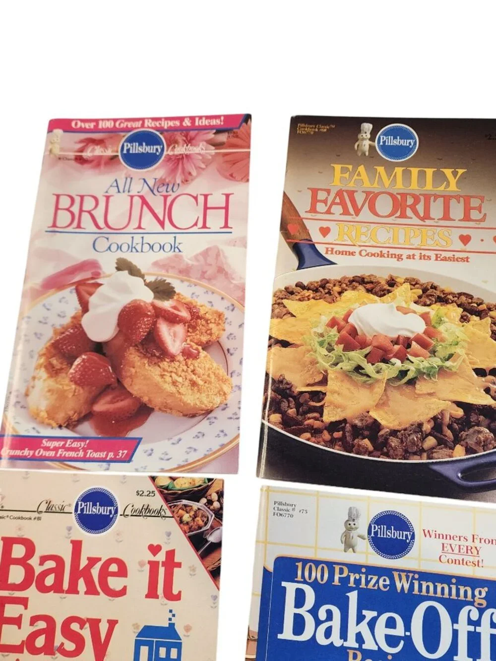 Pillsbury Classic Cookbooks lot of 12 baking soups cookies Minute Meals